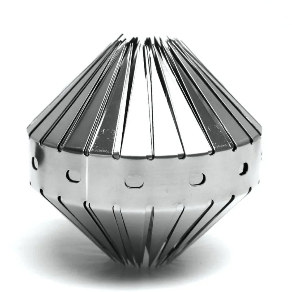 Outdoor Stainless Steel Garden Fence Spikes and Wall(1 Set)